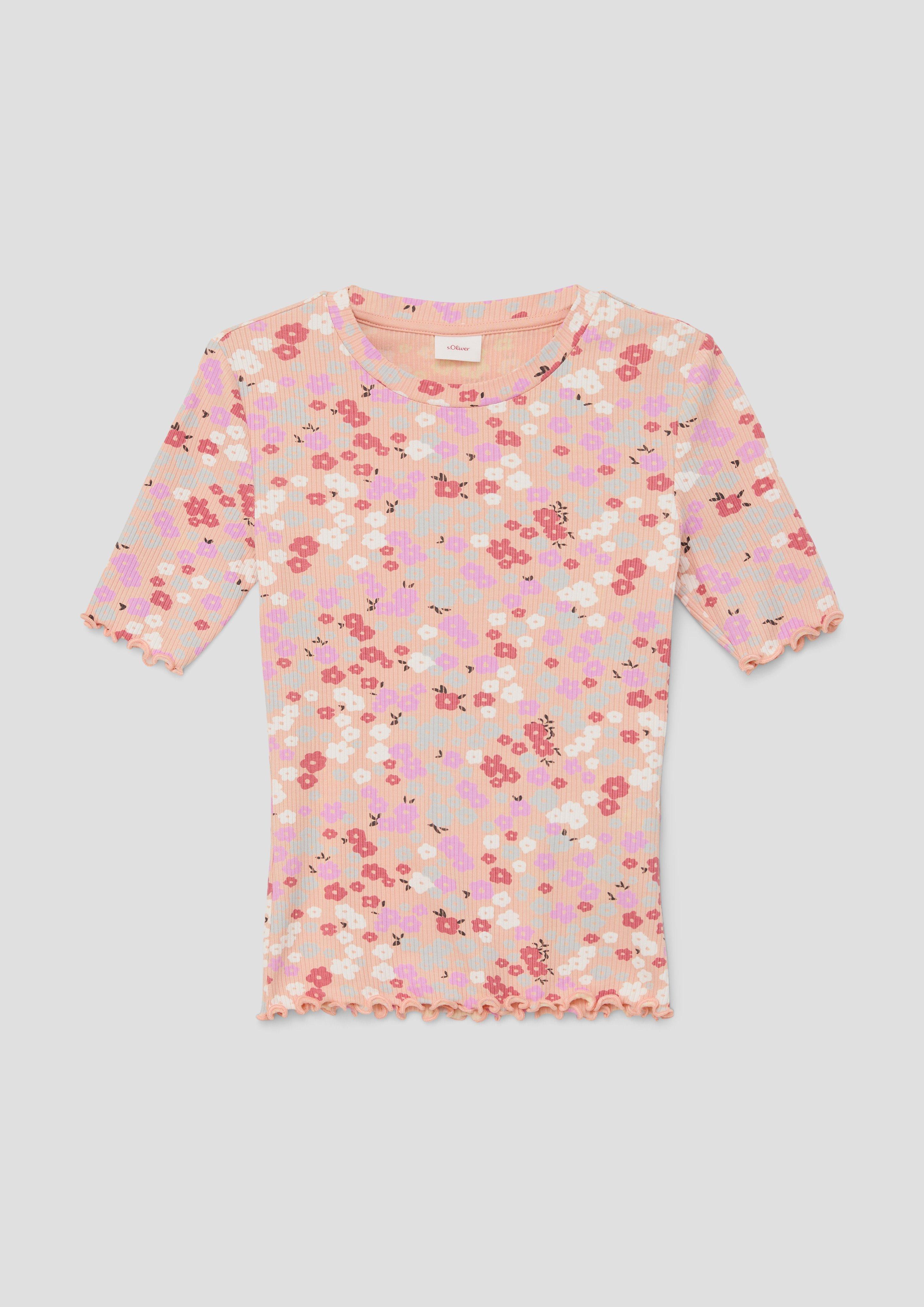 T-Shirt in Ripp-Struktur  2145721-20A2