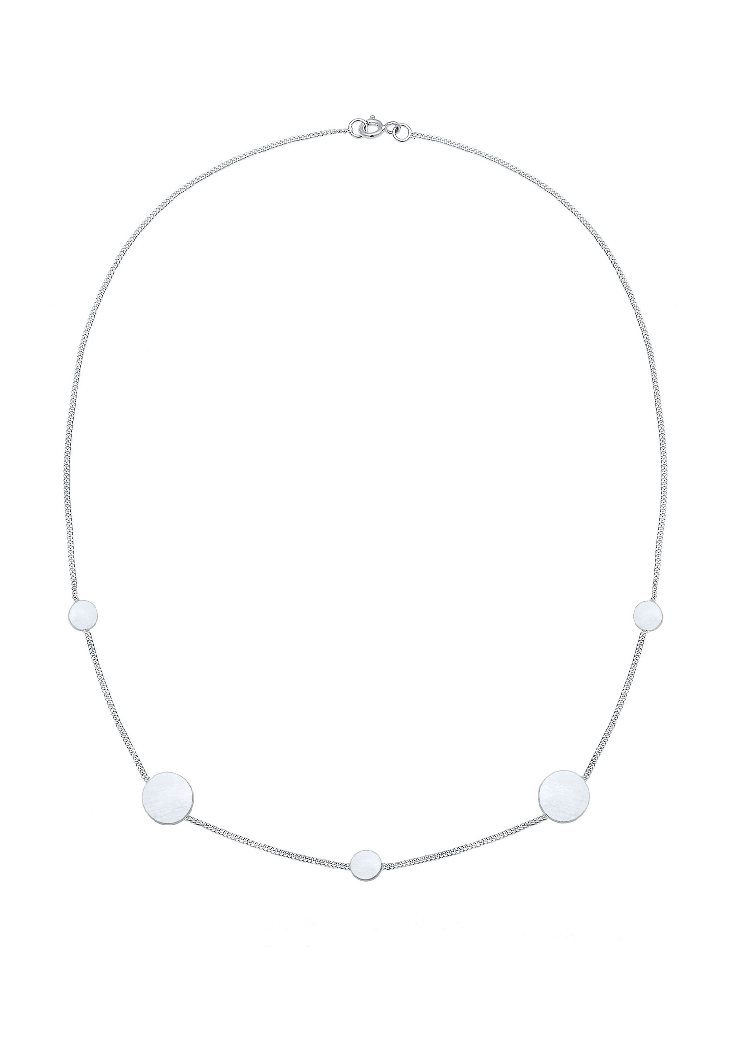 Elli Women's Filigree Plaque Pendant in 925 Sterling Silver