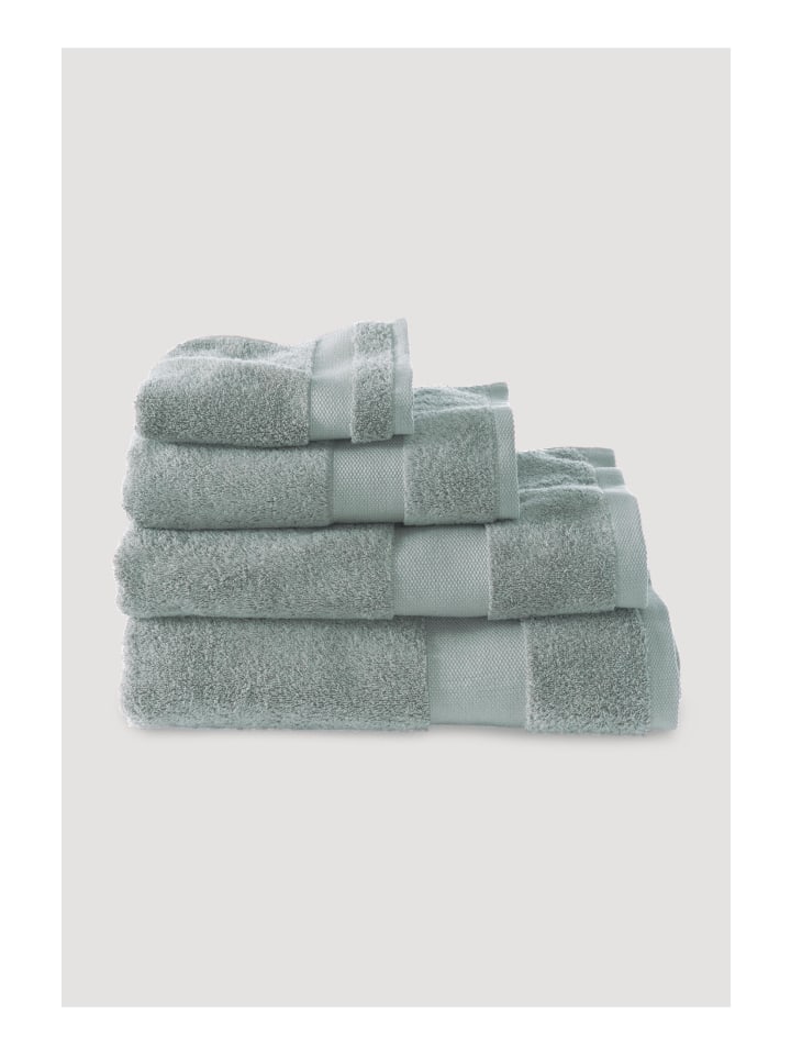 Hessnatur Frottier Handtuch in salbei günstig kaufen