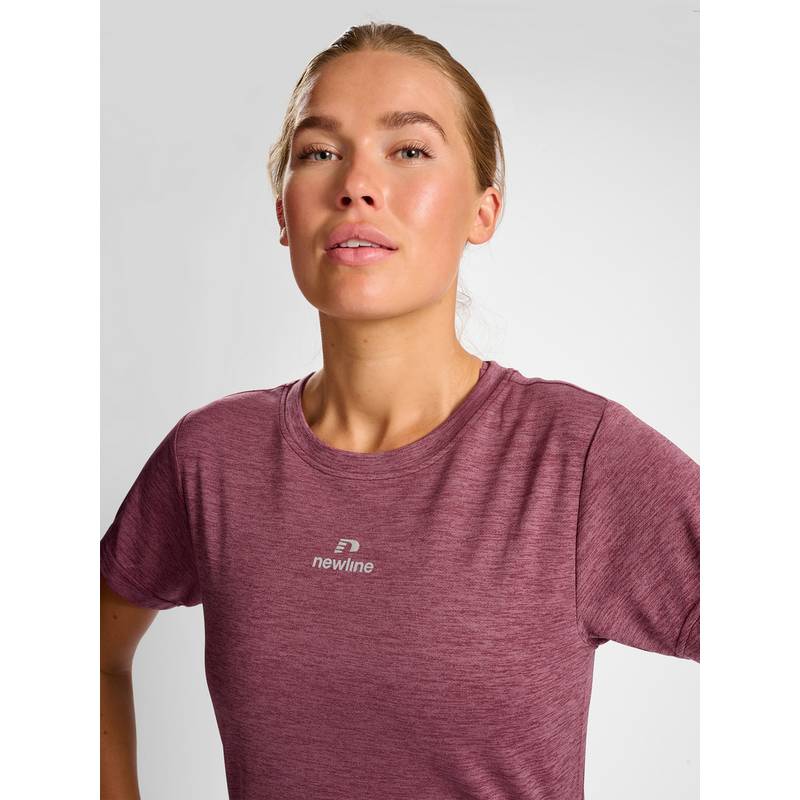 Newline nwlPACE MELANGE TEE WOMAN T-Shirt Damen