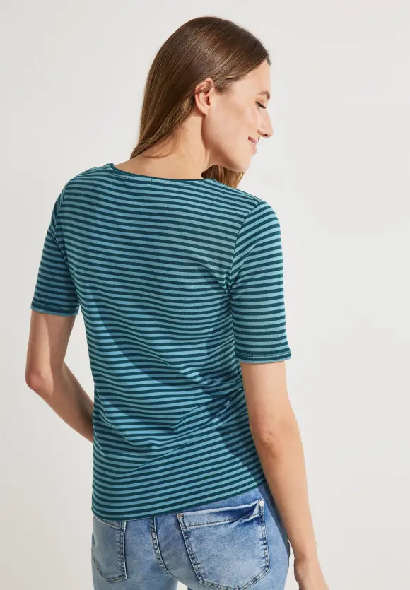 CECIL T-Shirt mit Streifenmuster