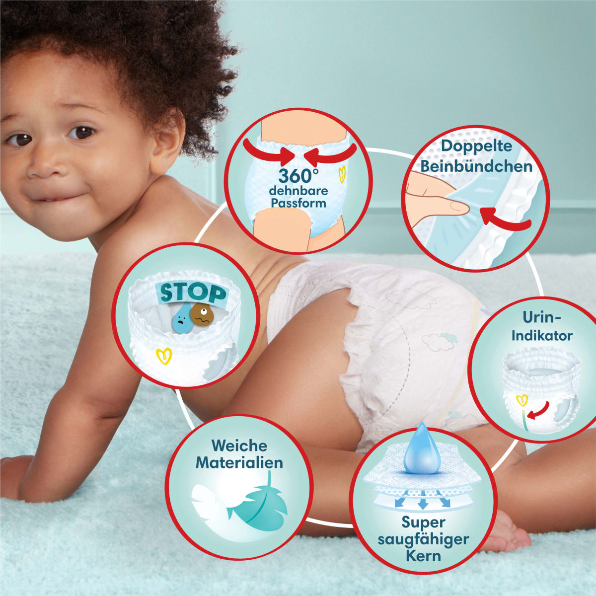 Baby Pants Premium Protection Gr. 6 Extra Large (15+ kg), 15 St