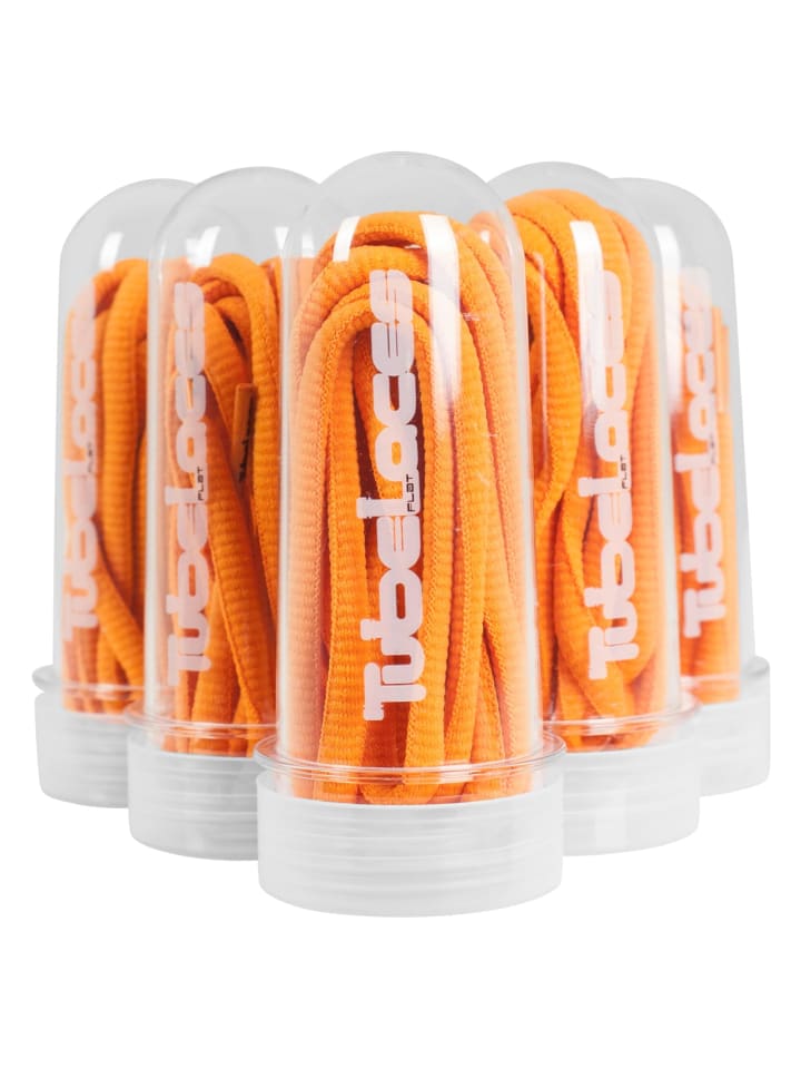 TubeLaces TubeLaces Schnürsenkel in orange günstig kaufen onesize