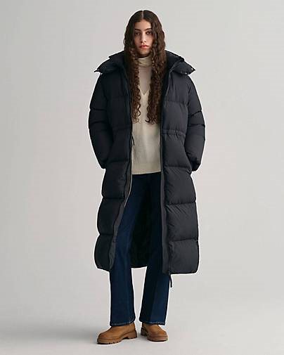GANT Damen Daunenmantel mit Kapuze FULL LENGTH DOWN COAT
