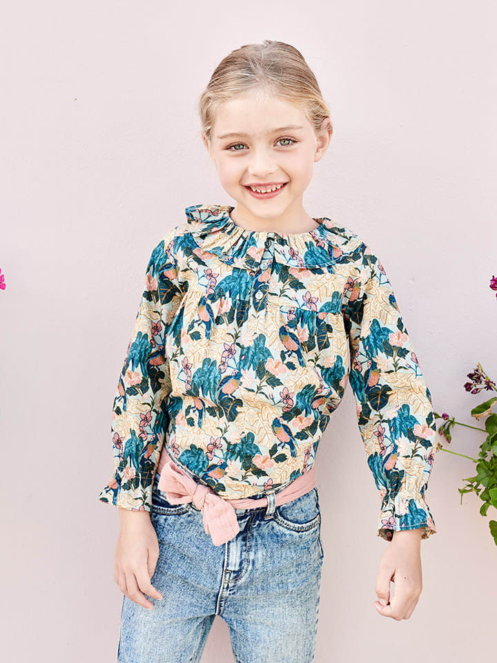 vertbaudet Bluse in Bunt günstig kaufen