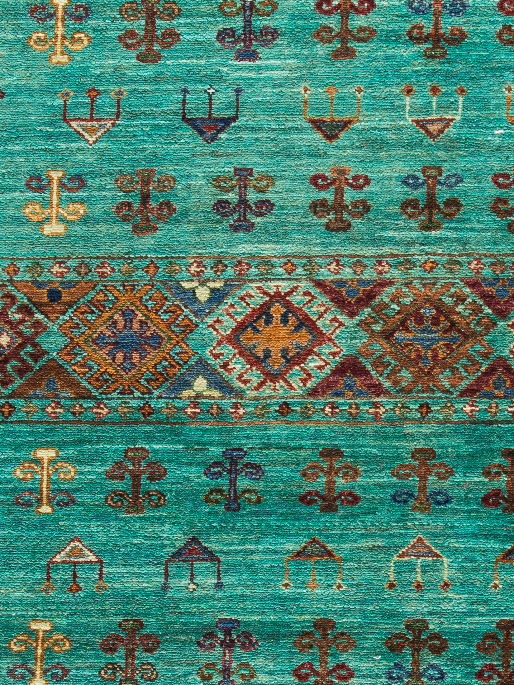 Chobi Schal ca. 172 x 243 cm, Unikat / Einzelstück