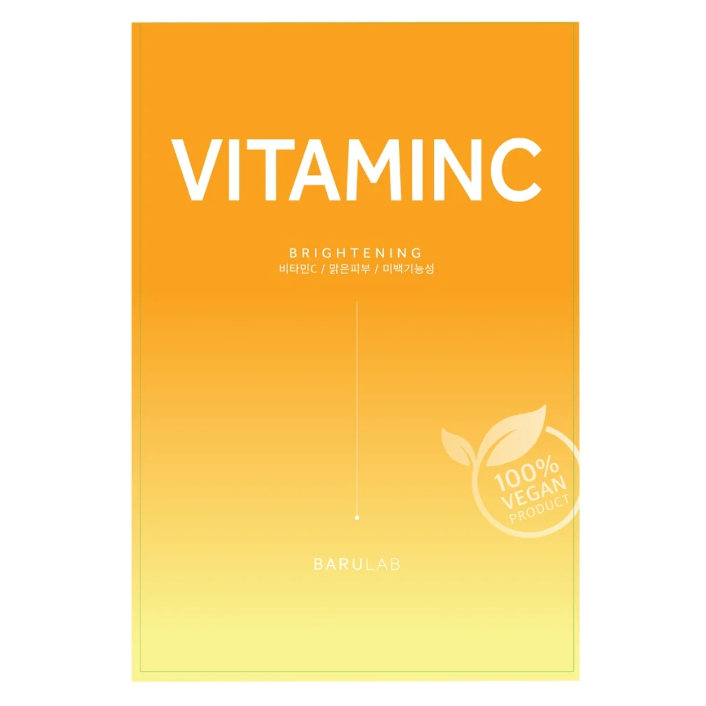 The Clean Vegan Mask - Βιταμίνη C - Απολεπιστικό προσώπου για λάμψη, Ενυδατικό απολεπιστικό προσώπου