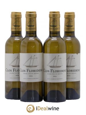 Clos Floridène  2016 - Lot de 4 Demi-bouteilles