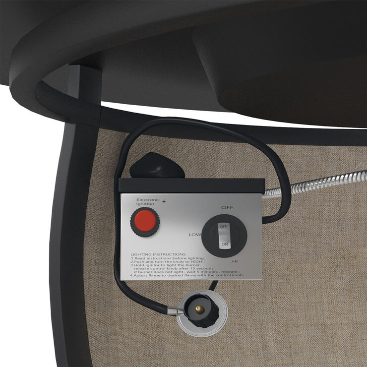 Agio Vermont 5-piece Fire Chat Set