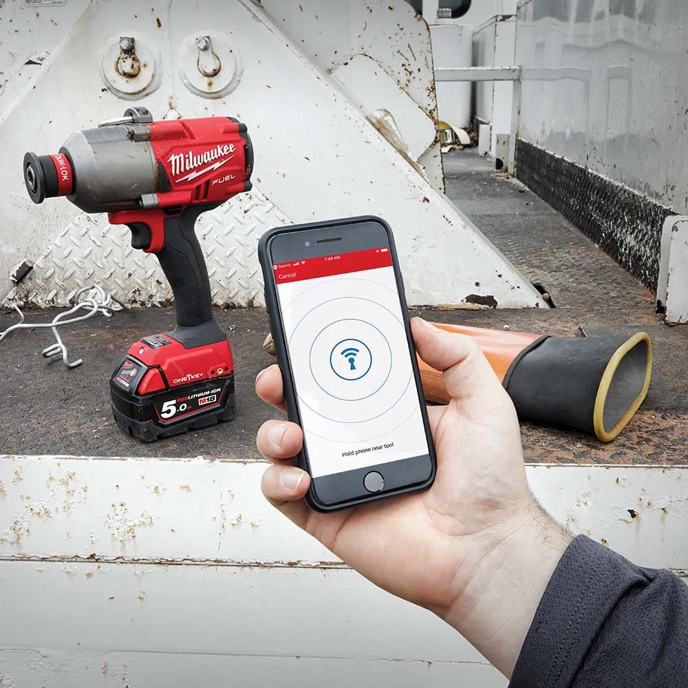 Furadeira de impacto MILWAUKEE FUEL 18 V com chave única de 7/16 polegadas M18ONEFHIWH716-0