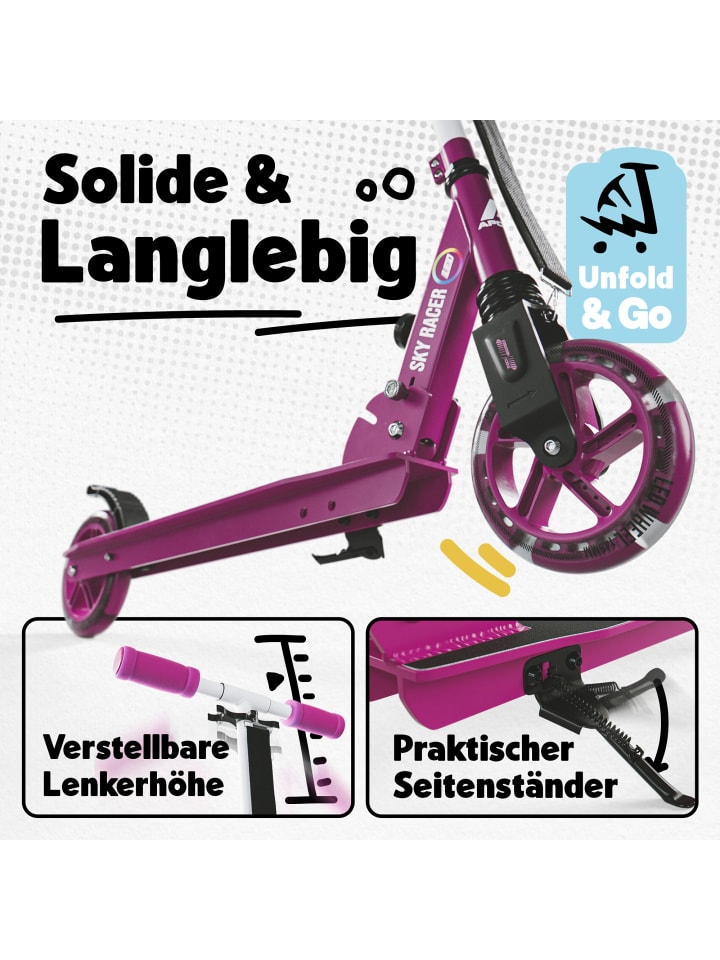 Apollo LED City Roller mit Federung 
