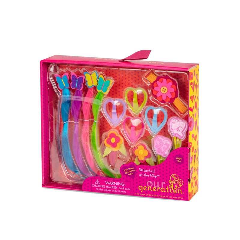 Set accessoires cheveux pour poupée Branford
