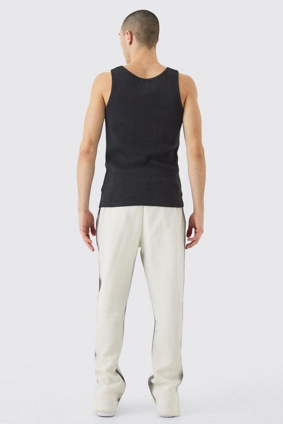 Tanktop in Waffeloptik