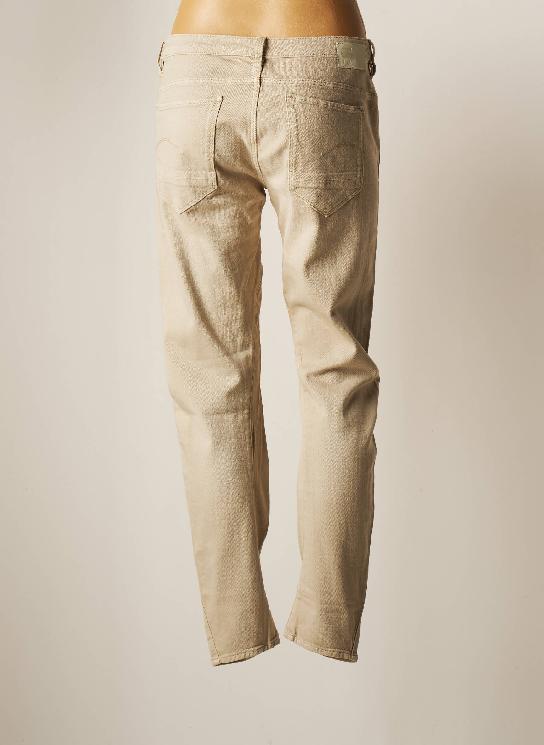 G Star Jeans Coupe Slim Femme couleur beige