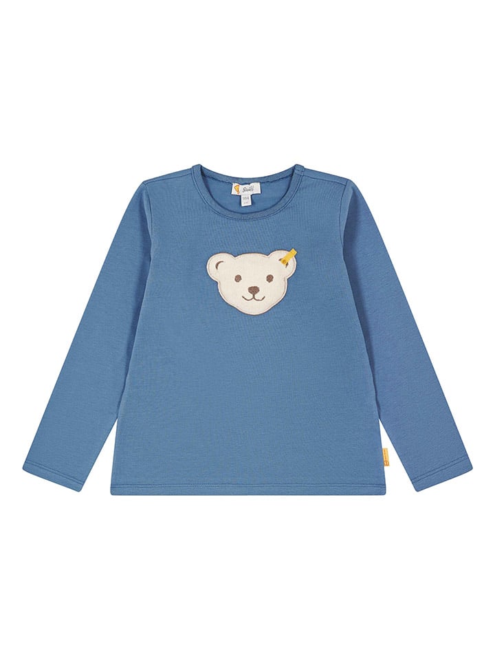 Steiff Longsleeve in Blau günstig kaufen