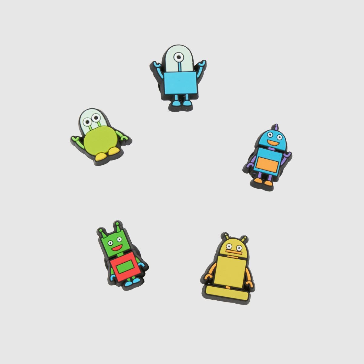 Crocs multifunkciós jibbitz robot crew 5 darabos csomag