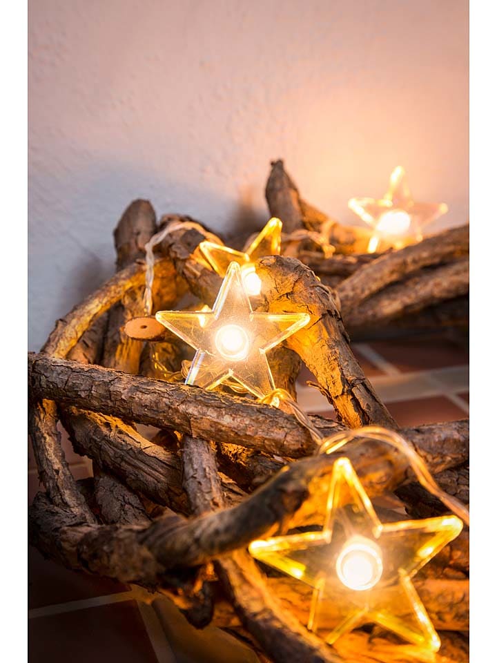 Konstsmide LED-Dekolichterkette ''Sterne'' in Warmweiß - (L)1,35 m günstig kaufen onesize