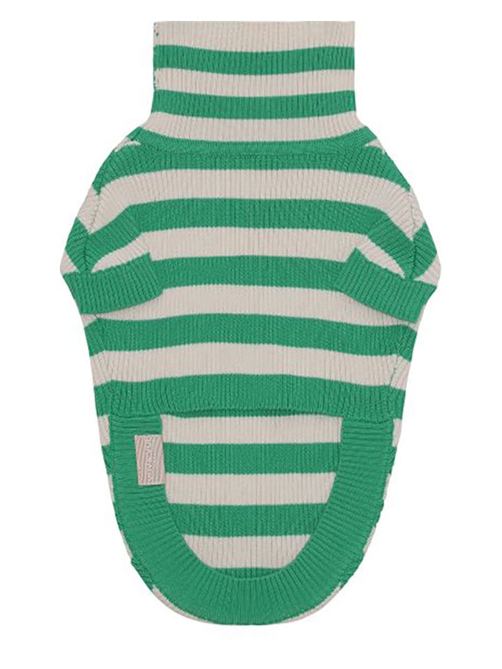 VOV & VUF Hundepullover in Grün/ Creme günstig kaufen