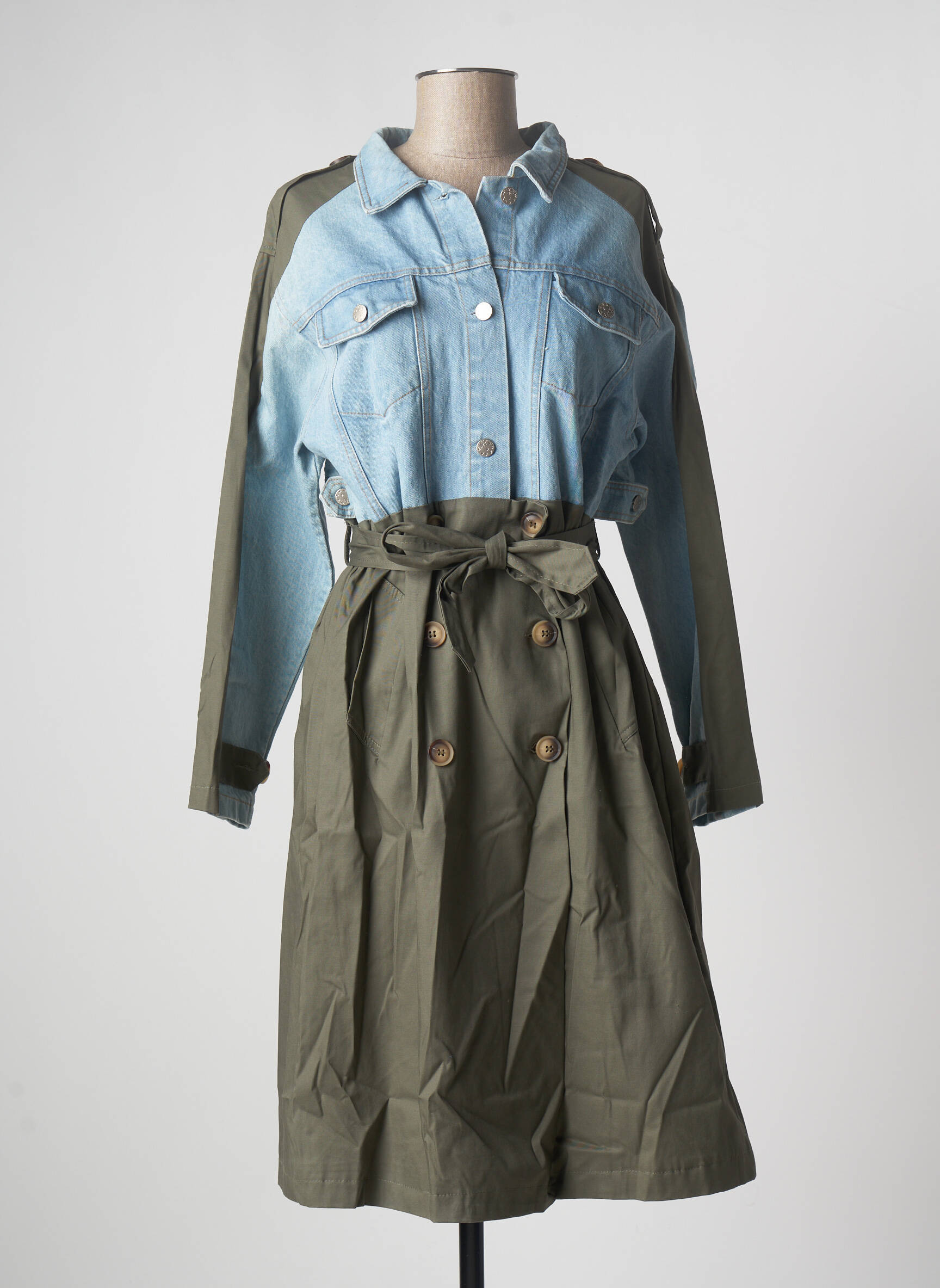 Johanna Paris Trenchs Femme couleur vert