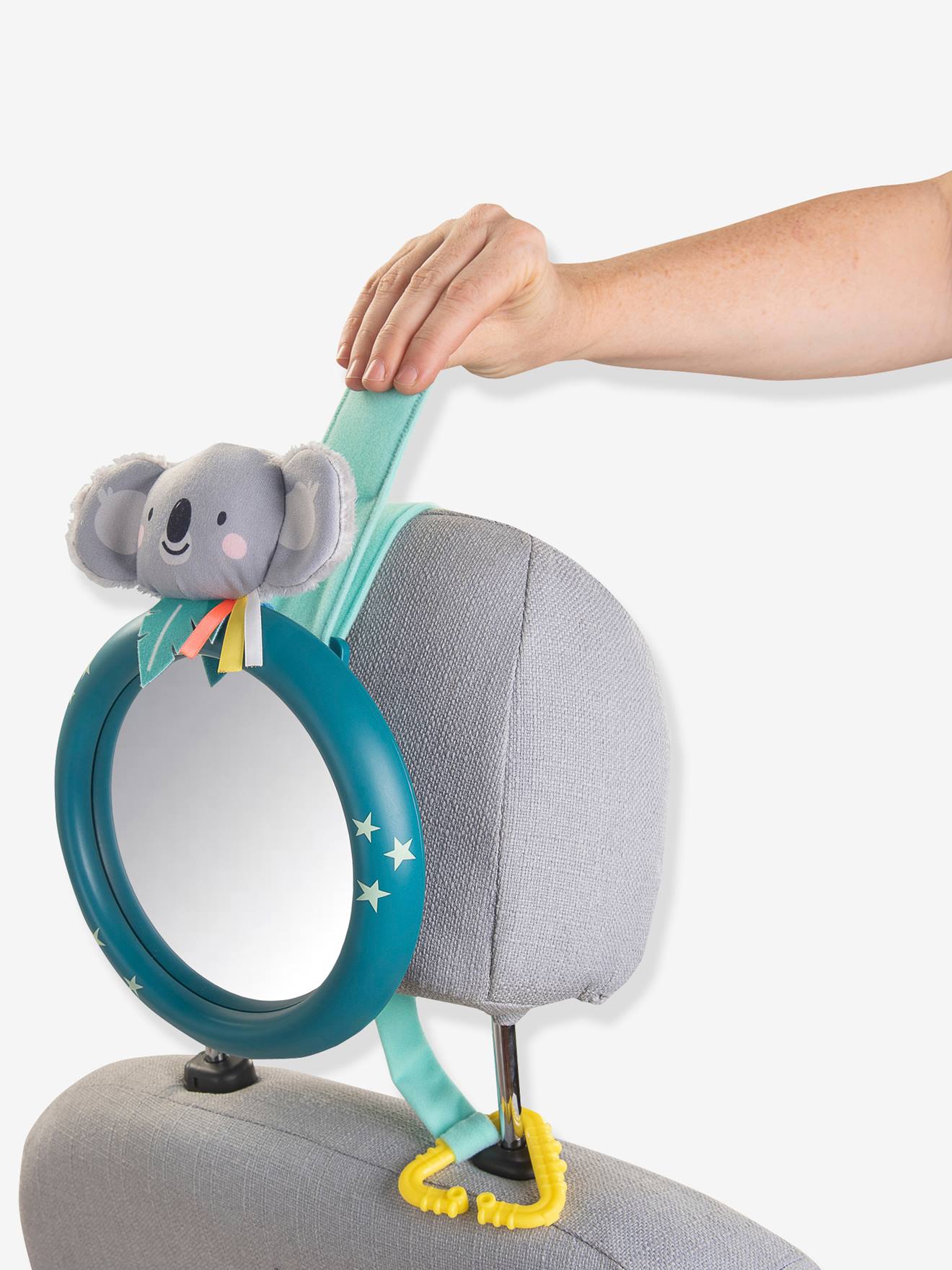 Miroir de voiture Koala TAFTOYS beige