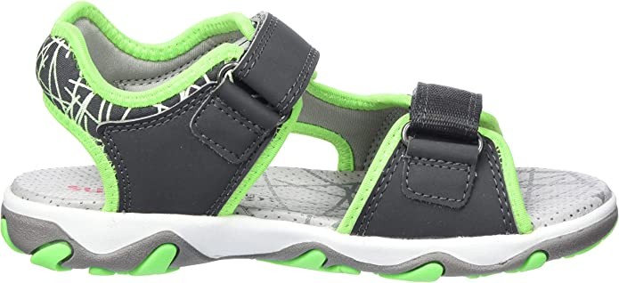 SUPERFIT Jungen Sandalen grau Sandale Synthetik - MIKE 3.0