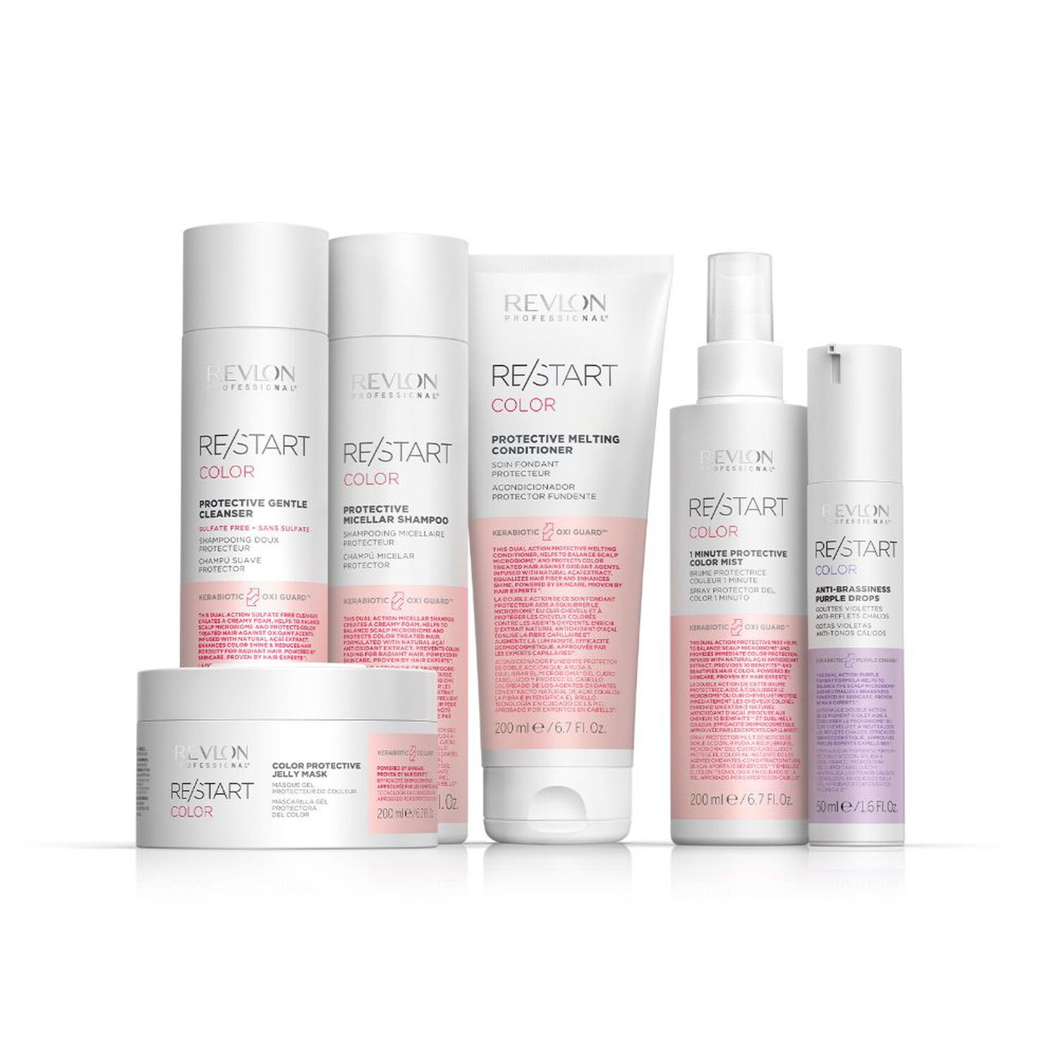 revlon professional Shampooing Micellaire Protecteur de Couleur RE/START™ COLOR - Cheveux Colorés - 250 ml