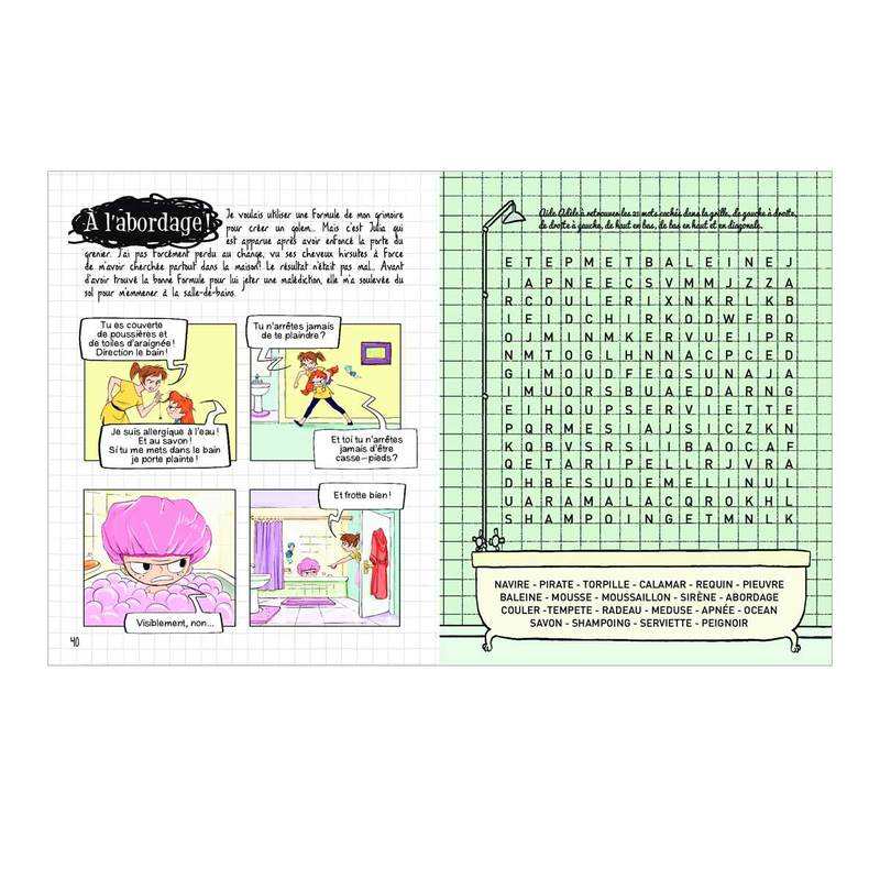 Livre Cahier de jeux Mortelle Adèle Nouvelle Edition - Bayard Jeunesse