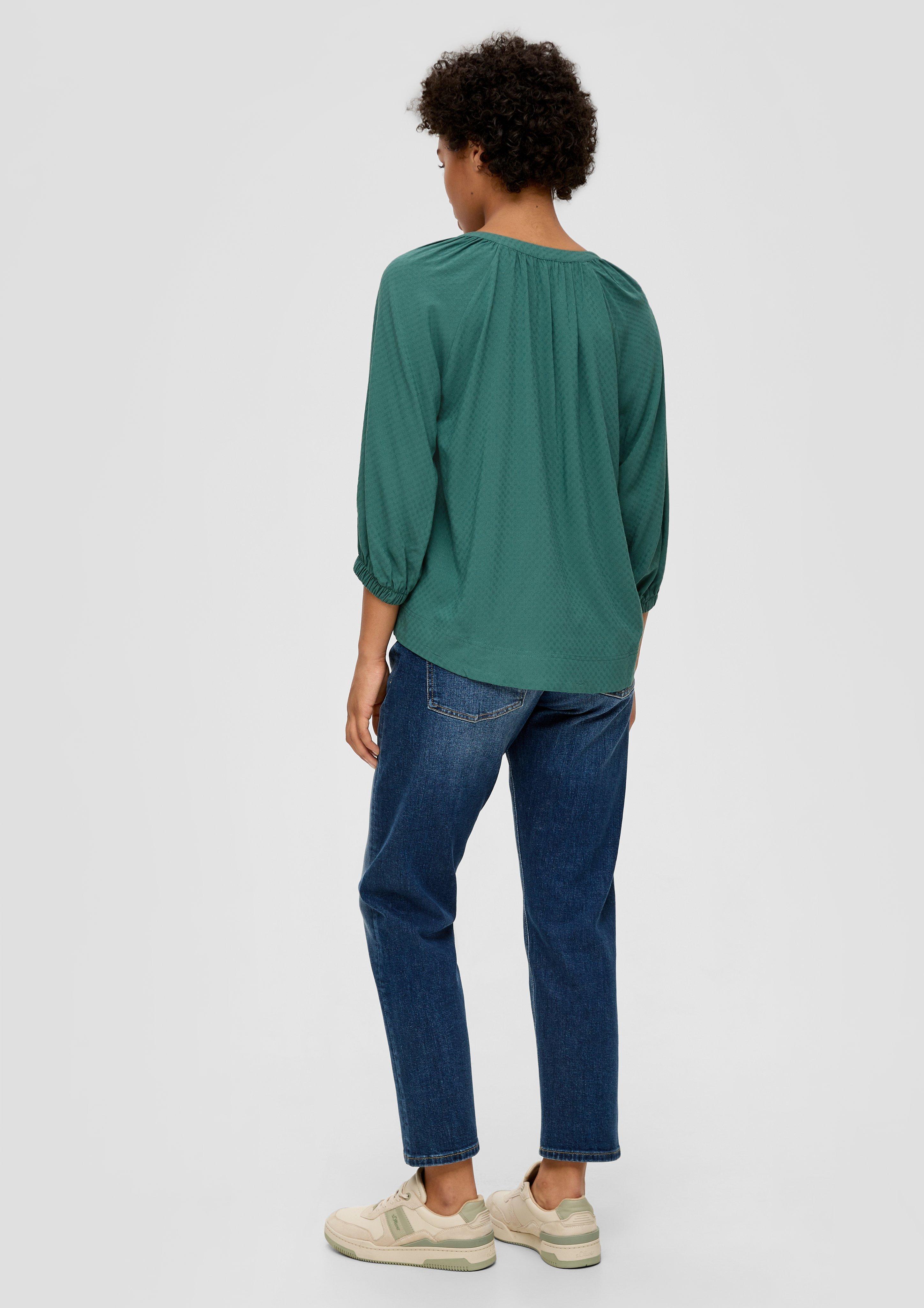 Bluse aus Viskose-Jacquard  2135648-6733