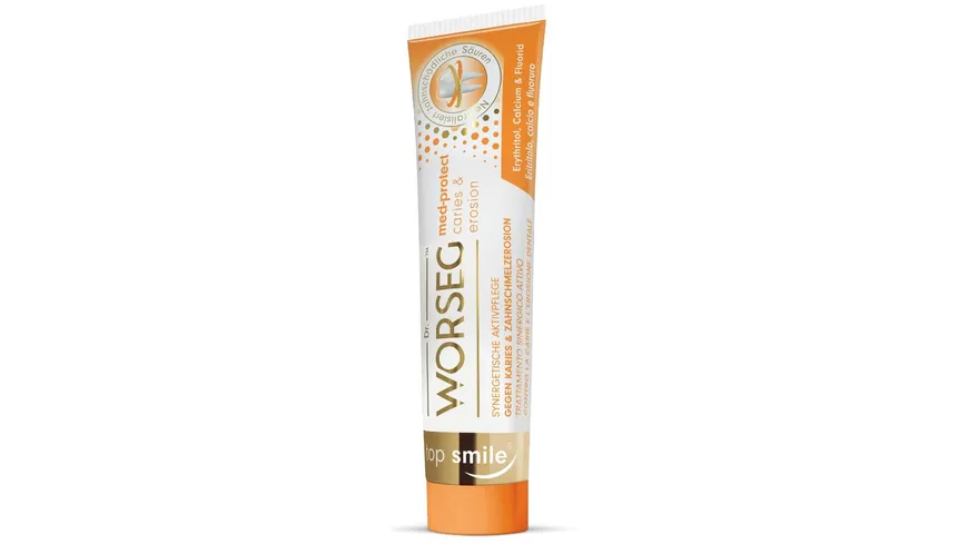 Dr. WORSEG top smile med-protect caries & erosion 75 ml