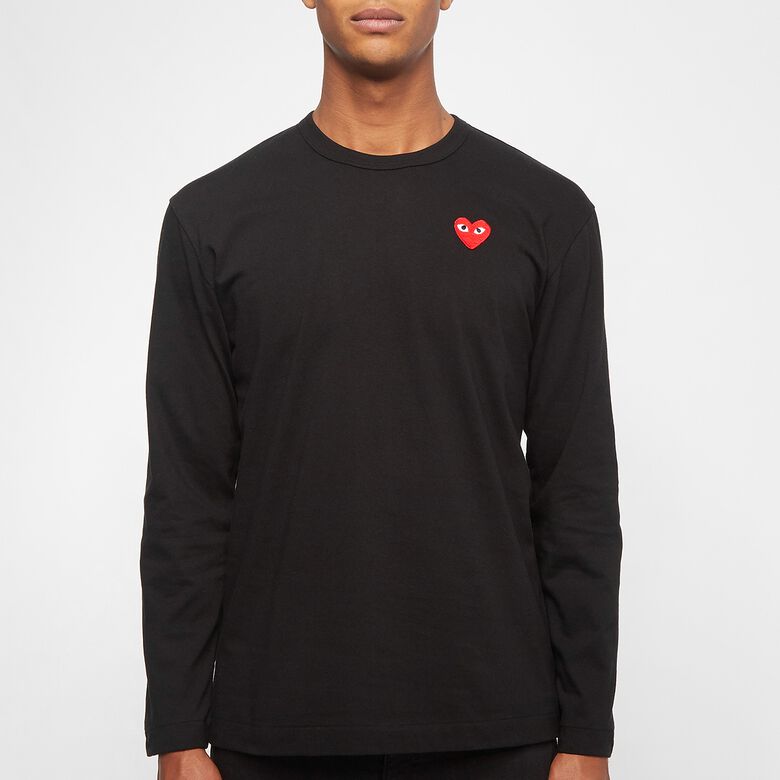 Comme des Garcons Play Longsleeve black