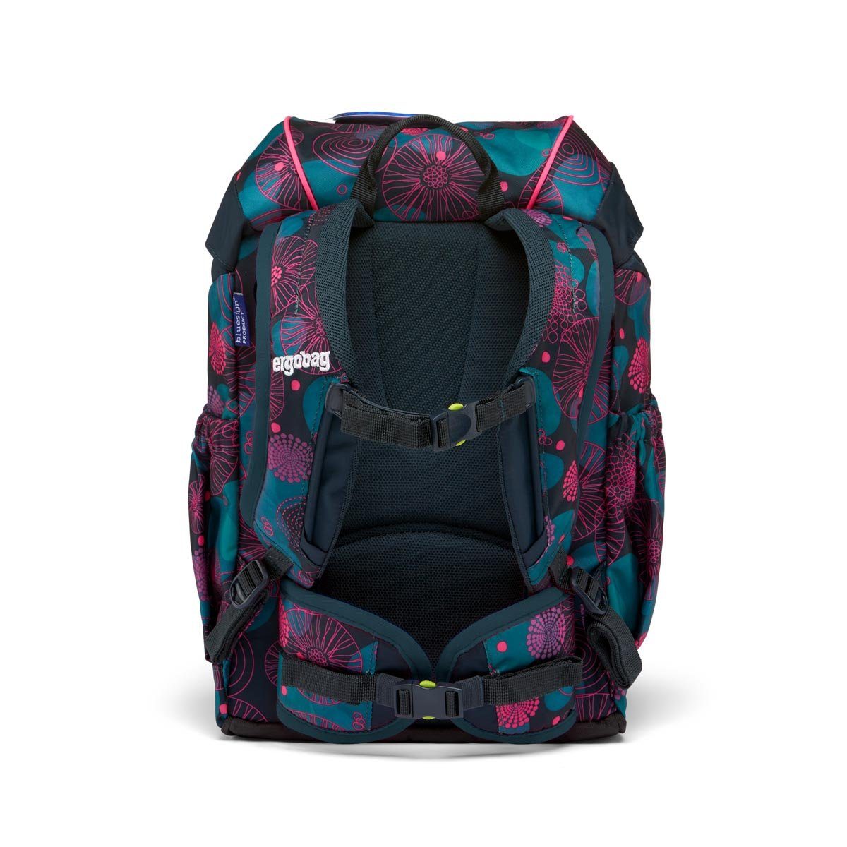 ergobag Kinderrucksack mini 2-tlg. SET Kindergarten-Rucksack Vorschulrucksack DIN A4-Format (Set, incl. 2 Kletties), Ergonomiekonzept