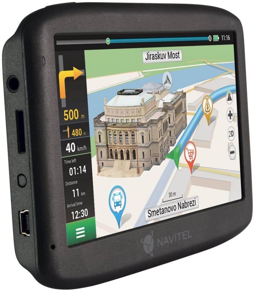 trends4cents Navitel E500 Navigationssystem 5 Zoll GPS mit Europa Karte vorinstalliert