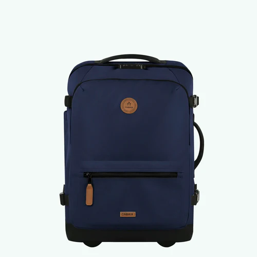 Reykjavik small 2-wheel soft suitcase, navy blue