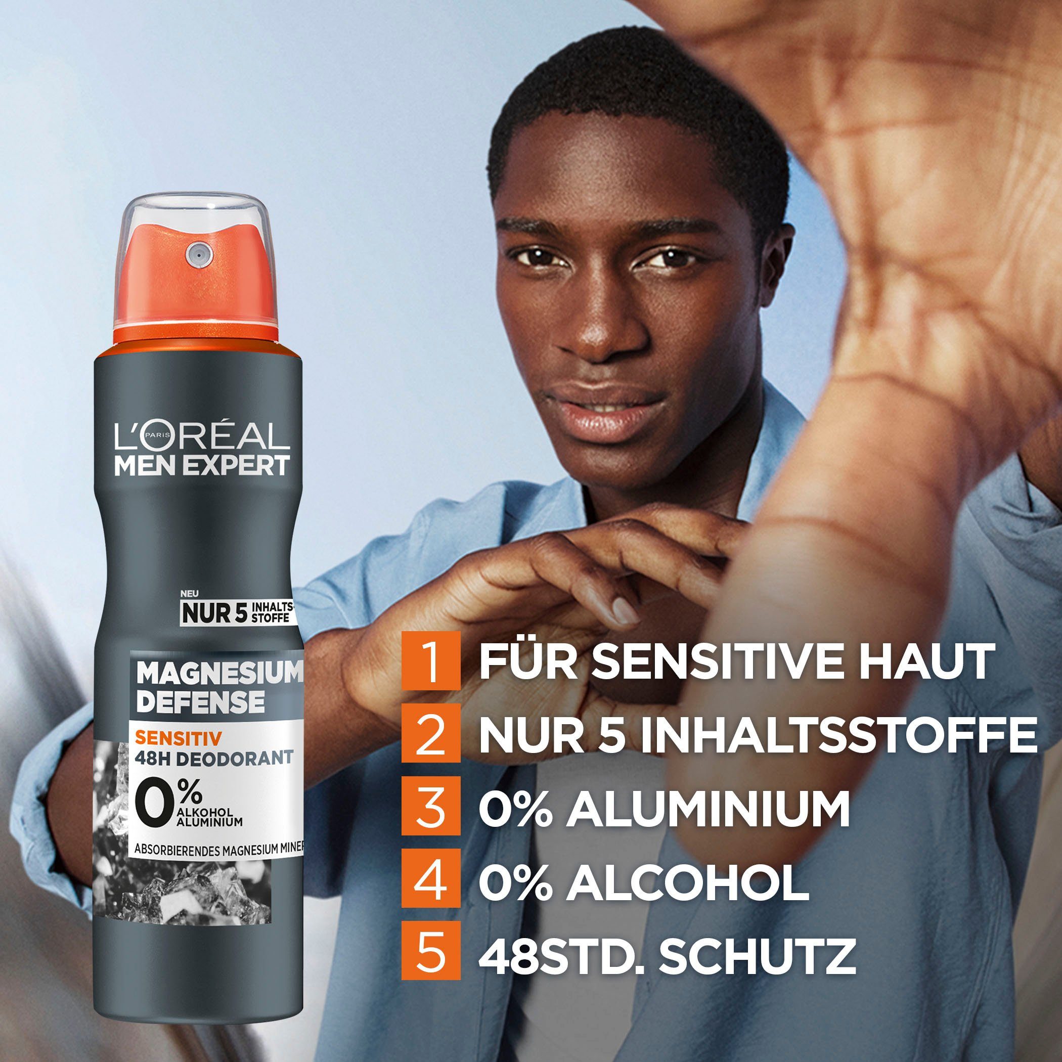 L'ORÉAL PARIS MEN EXPERT Deo-Spray Magnesium Defense
