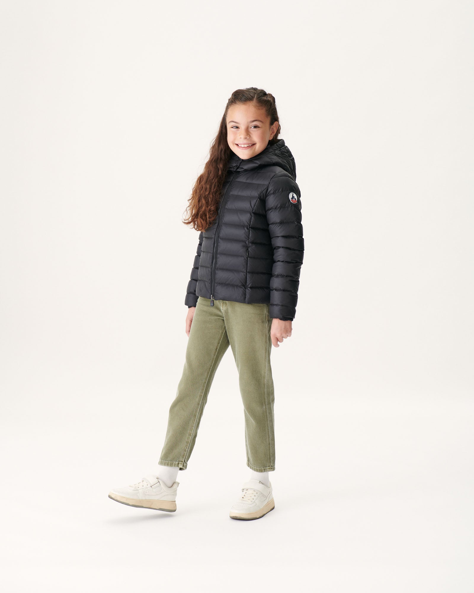 Doudoune à capuche enfant Grand Froid Noir Opale