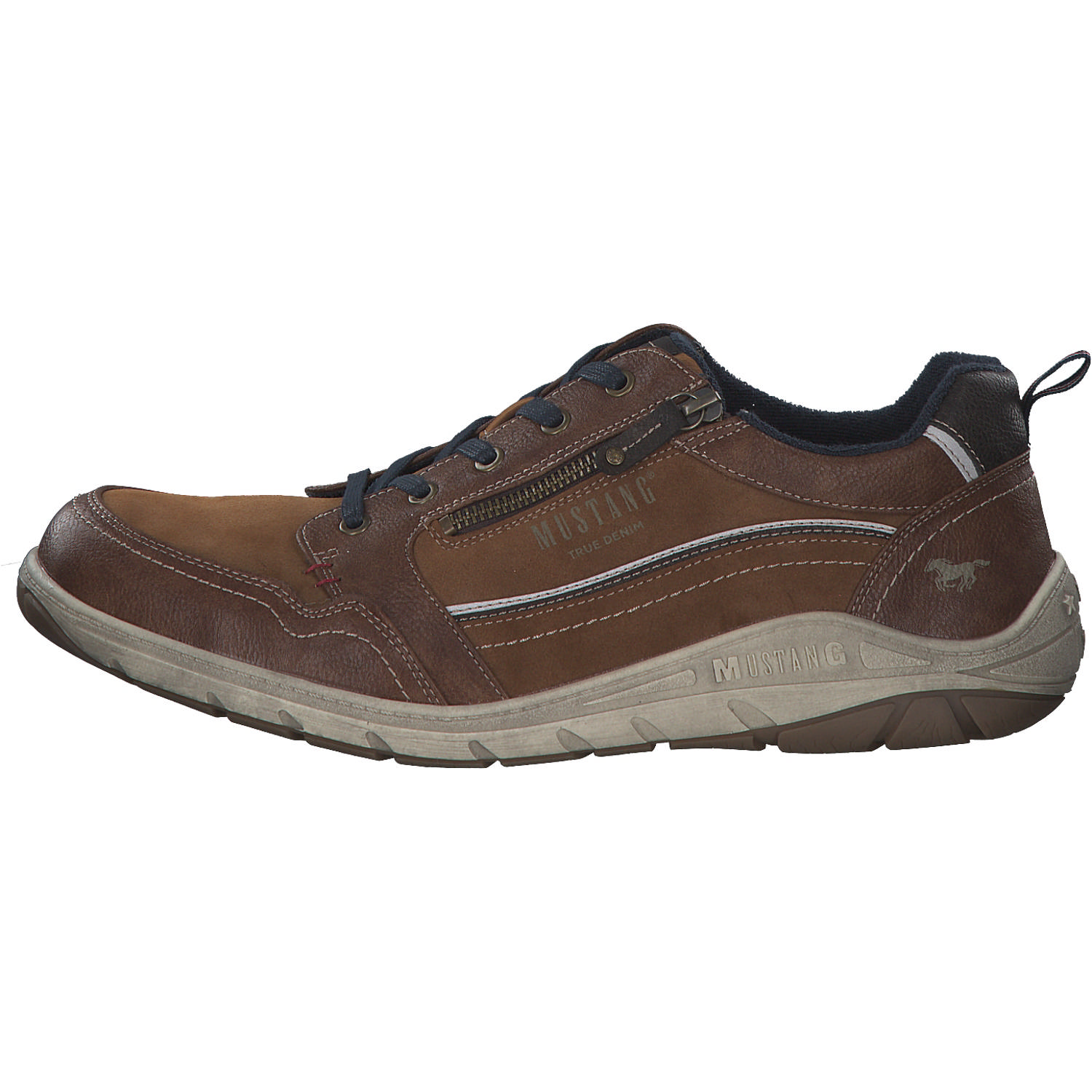 Mustang 4160301, Sportliche Halbschuhe, Herren, Braun