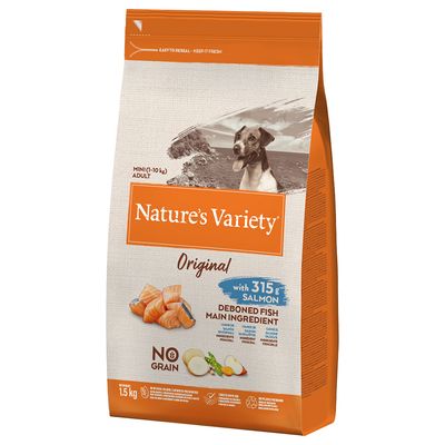 Nature's Variety Original No Grain Mini Adult Lachs