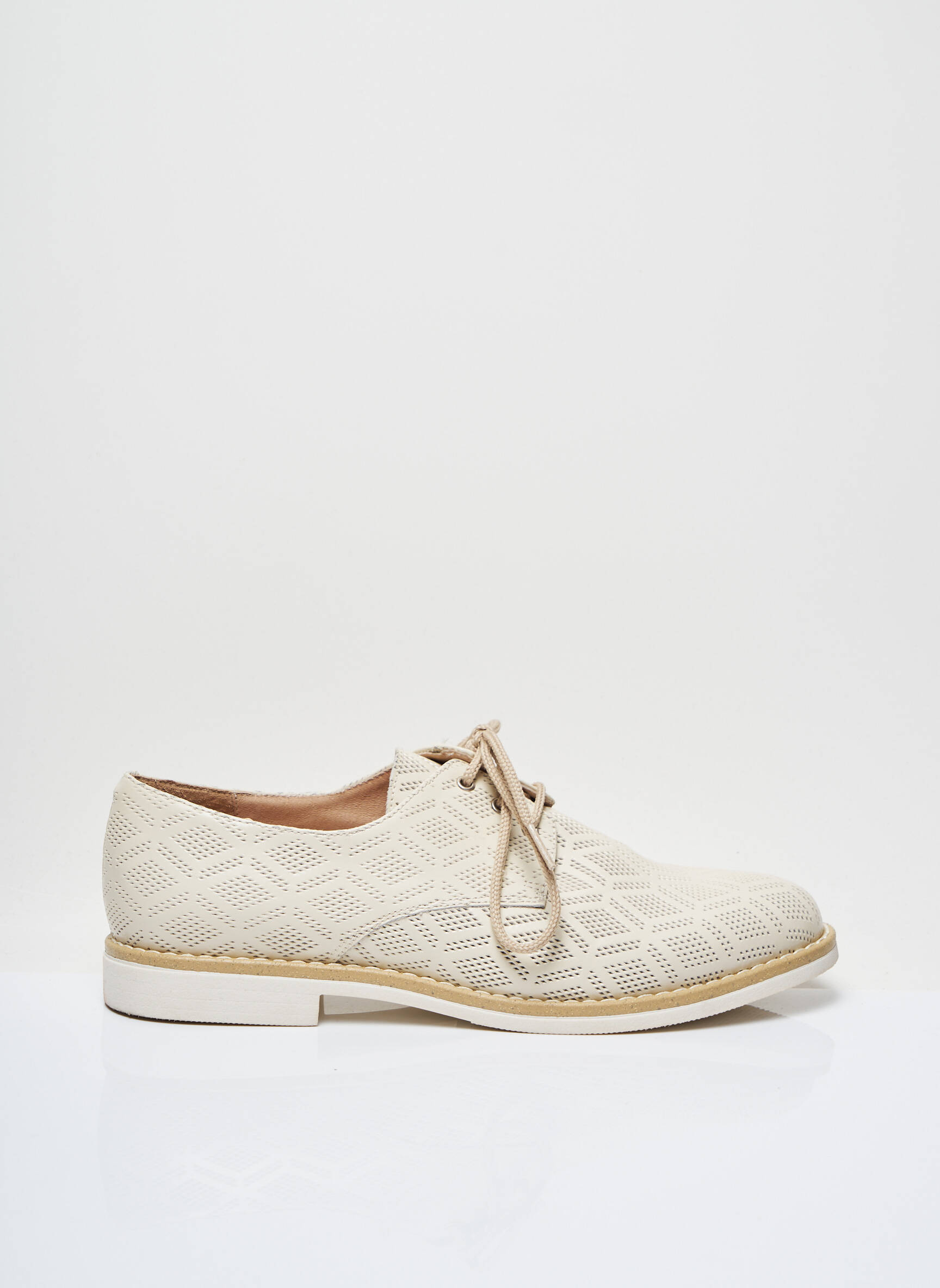Mikaela Derby Femme couleur beige