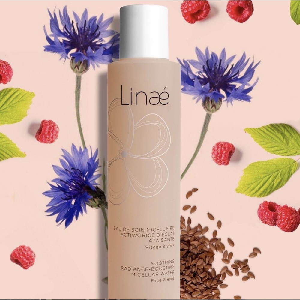 Linaé EAU DE SOIN MICELLAIRE ACTIVATRICE D'ÉCLAT - APAISANTE Eau de soin visage et yeux