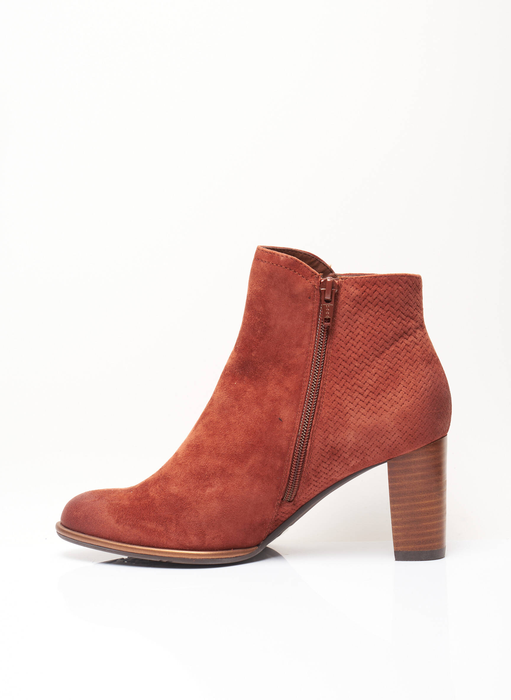 Fugitive By Francesco Rossi Bottines Femme couleur orange