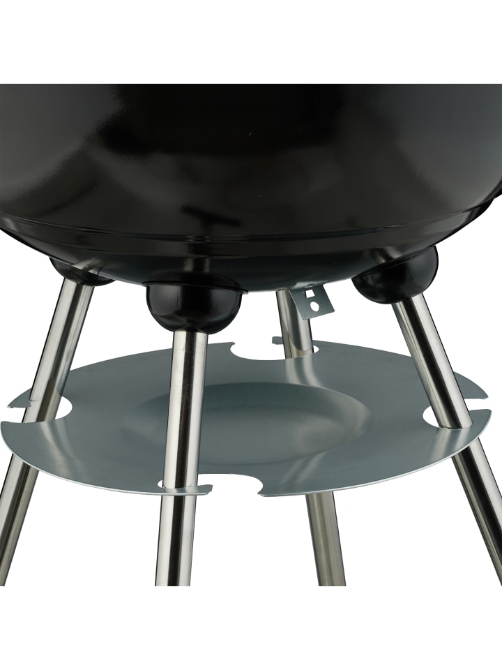relaxdays Kugelgrill in Schwarz - Ø 44 cm günstig kaufen onesize