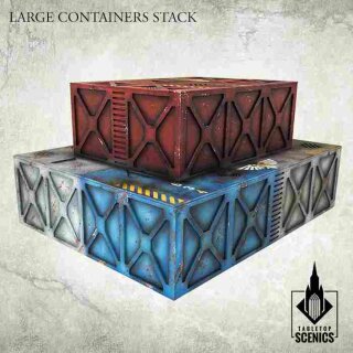 Large Containers Stack