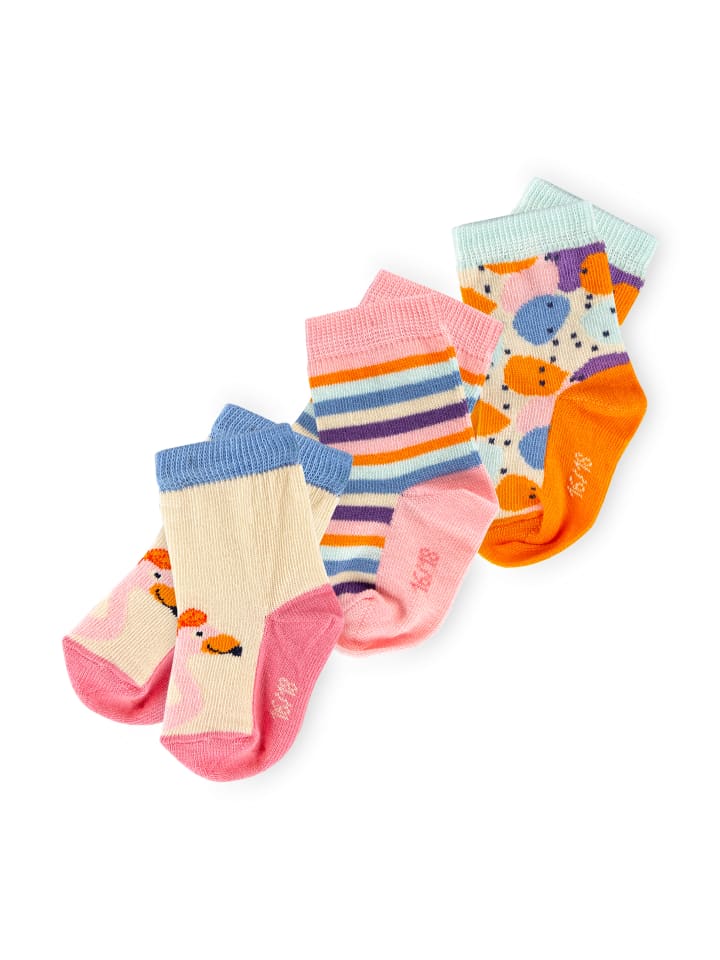 Sigikid Socken-Set 3er Wild Flamingo in bunt günstig kaufen