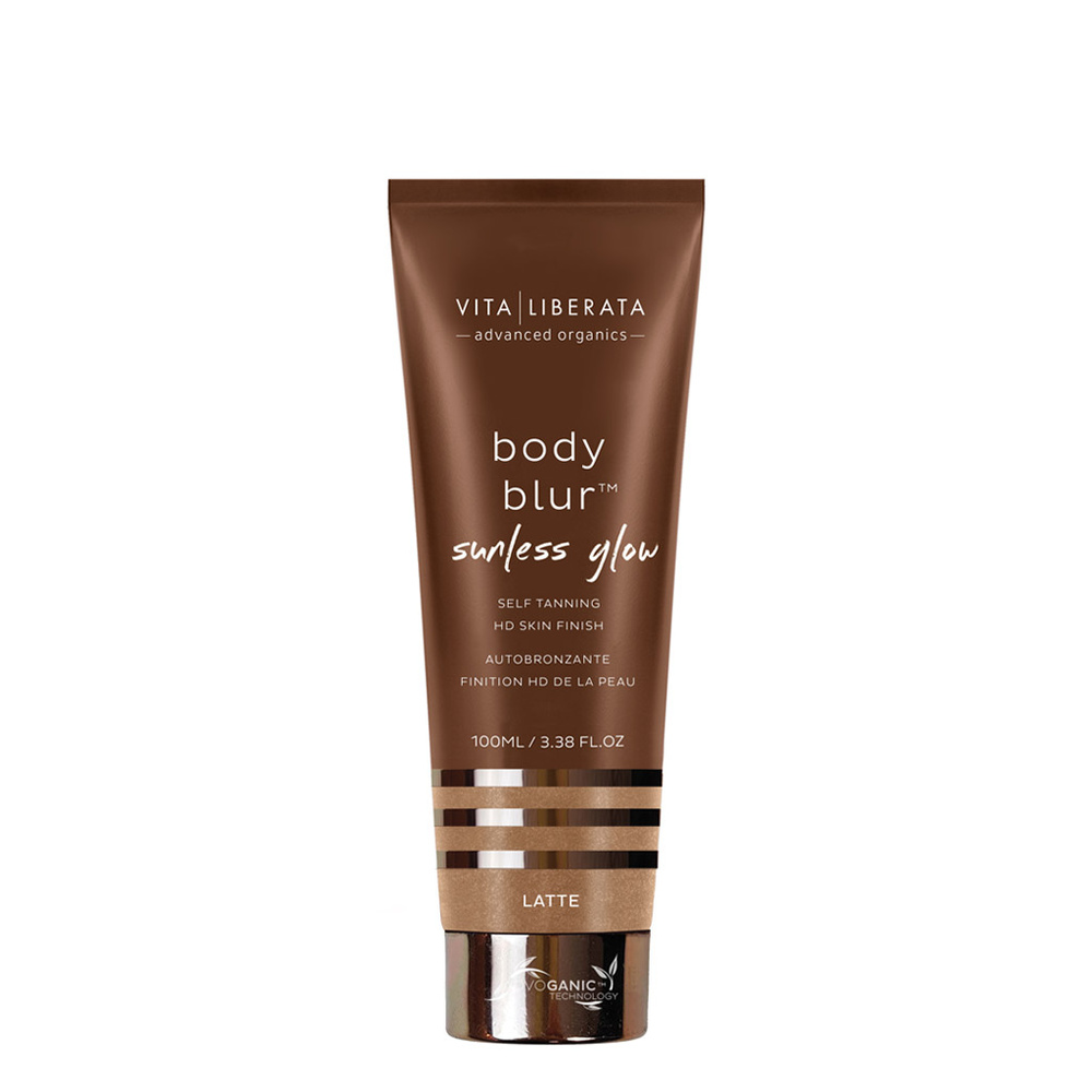 Vita Liberata Body Blur Finition HD de la peau  ÉclatSans Soleil - Latte Clair Fond de teint autobronzant corps