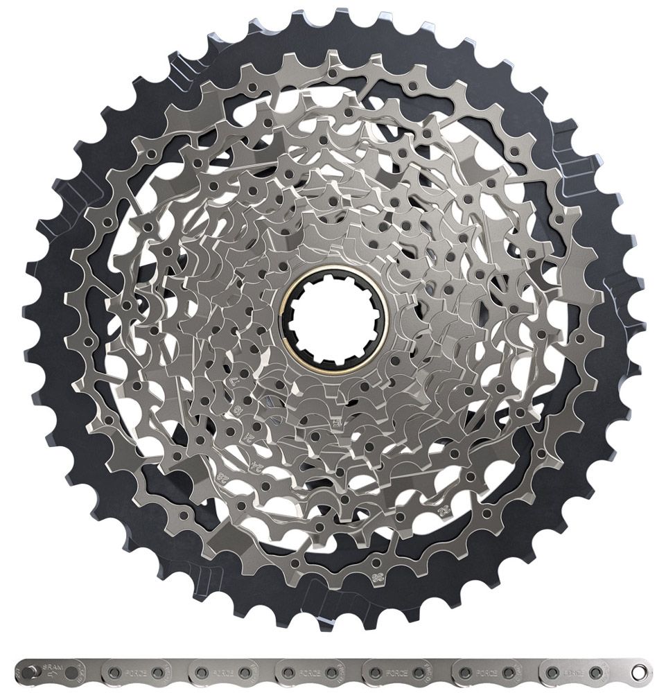 SRAM XPLR XG-1271 Kassette 10-44T+Force Flat-Top Kette 12-fach Verschleiss-Set kaufen | Bike-Discount