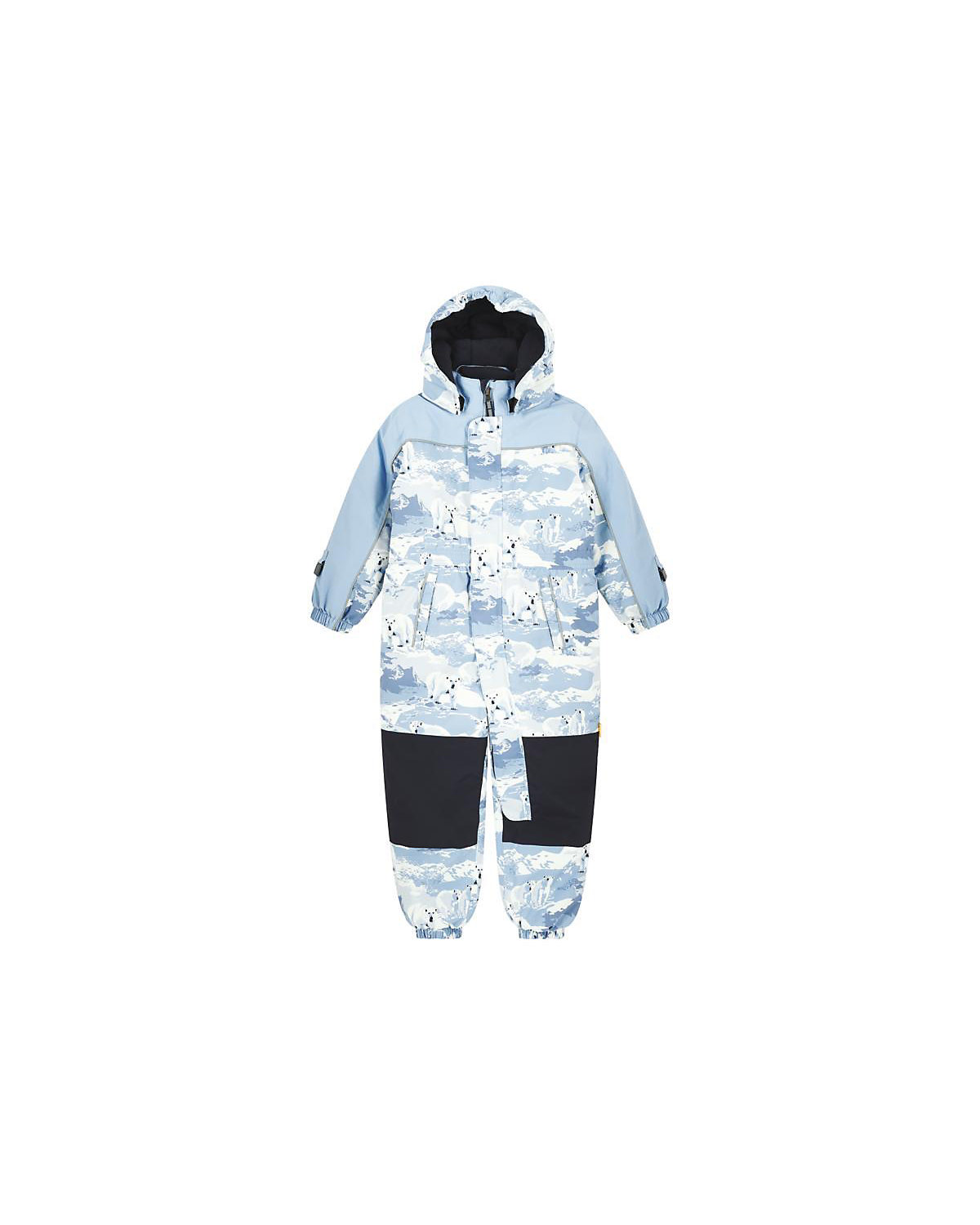 Schneeanzug Outerwear, Softbund, abnehmbare Kapuze, Reflektor, gefüttert Schneeanzüge