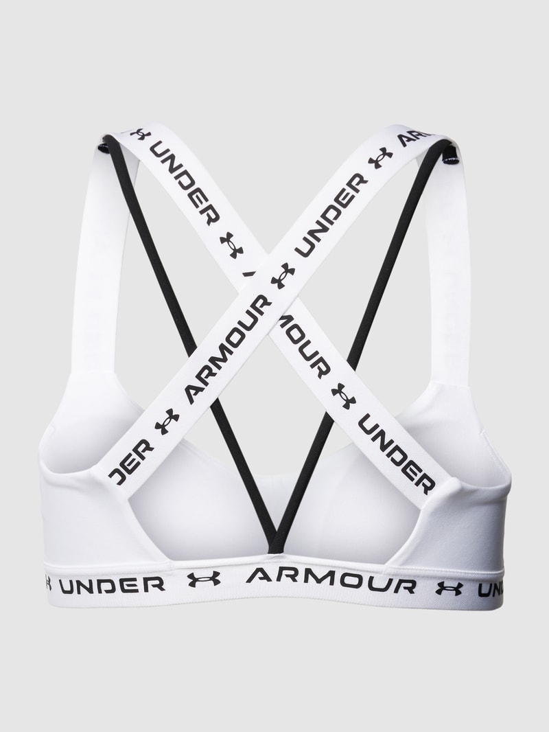Bralette mit Label-Details in weiß