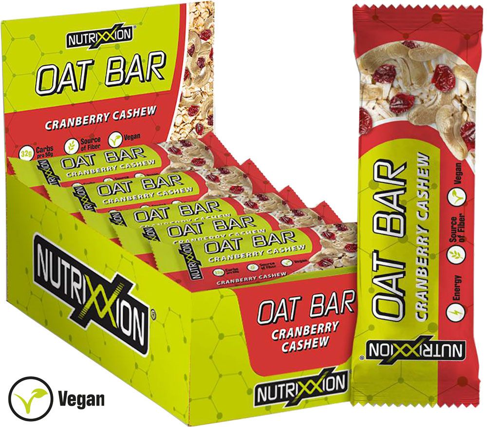 NutriXXion Energie Oat Riegel Vegan 20x50g Box kaufen | Bike-Discount
