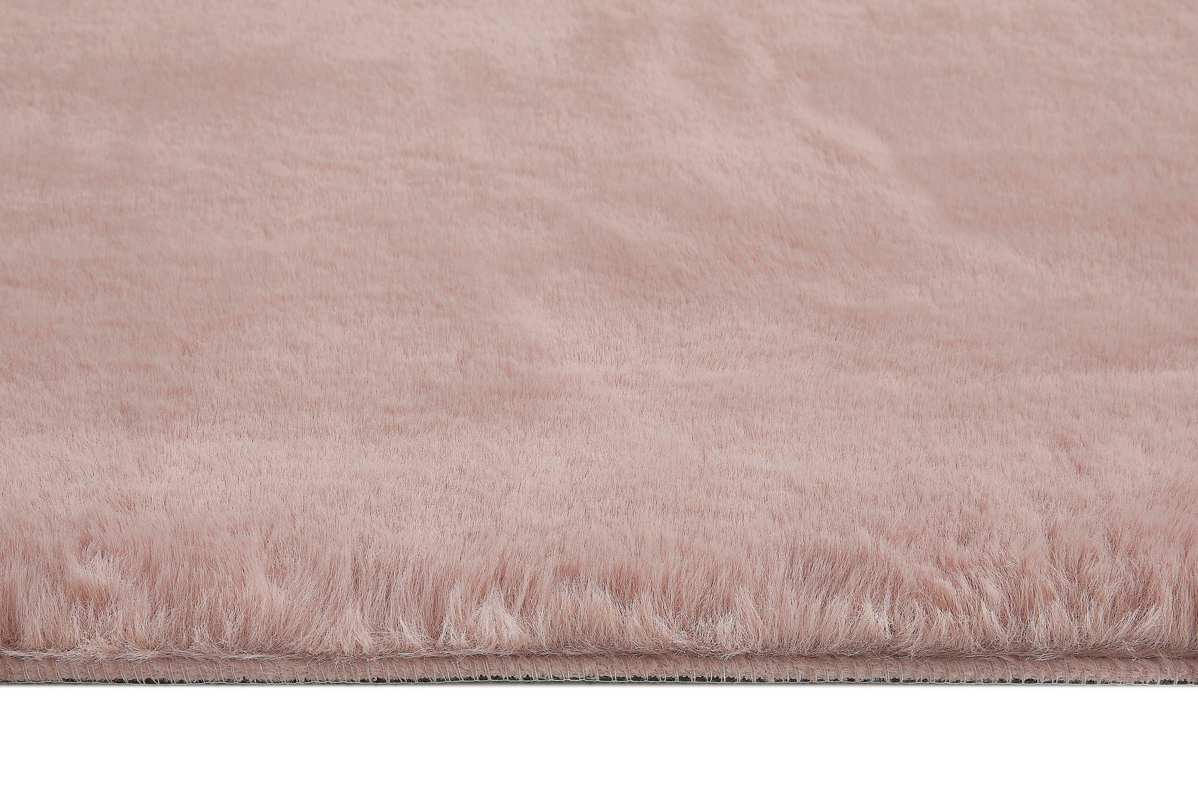 Fellteppich Novara, LUXOR living, rechteckig, Höhe: 30 mm, Kunstfell, Kaninchenfell-Haptik, besonders weicher Hochflor