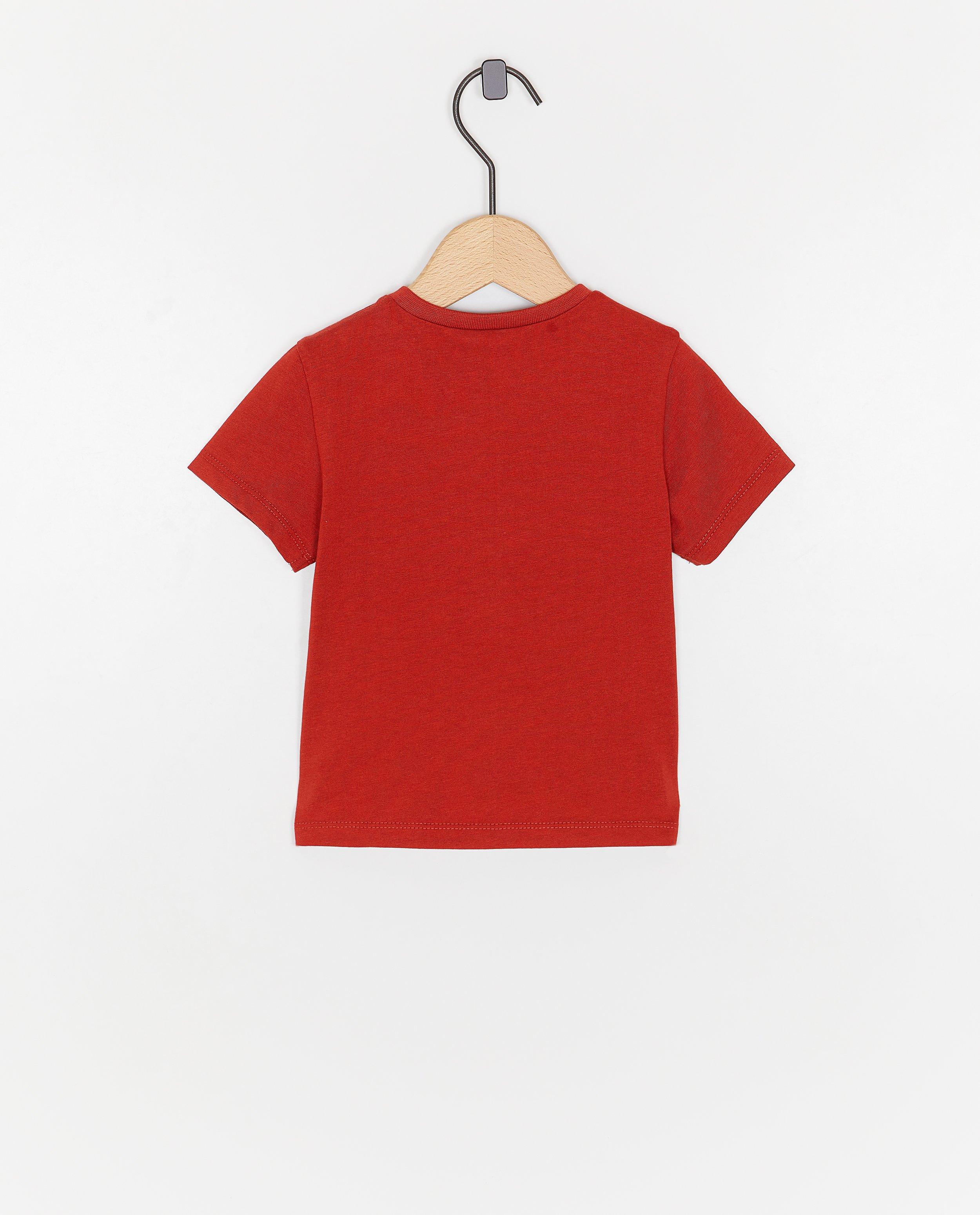 Tricou Baptiste din bumbac organic, unisex, 62-92 roșu